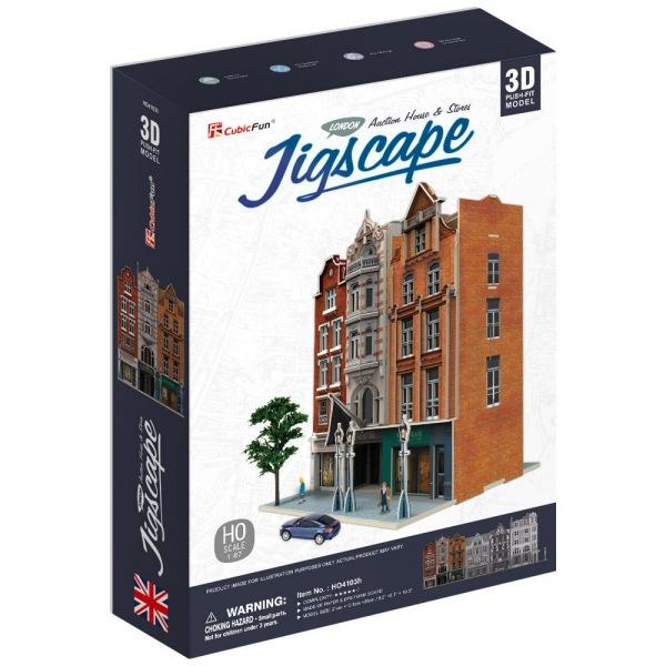 (3D입체퍼즐)(큐빅펀)(HO4103h) 경매장 영국 입체퍼즐 건축모형 마스코트 3D퍼즐 뜯어만들기 조립퍼즐 우드락퍼즐 세계유명건축물 유럽