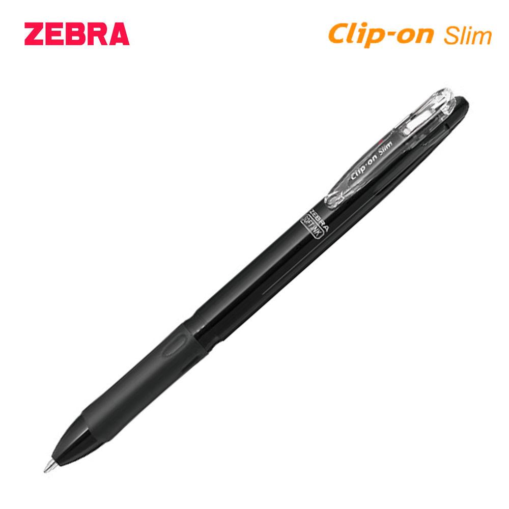 제브라 클립온 슬림 소프트 3색펜 (B3AZ14) 0.7mm (블랙) 볼펜 승진선물 입학선물 졸업선물 취업선물