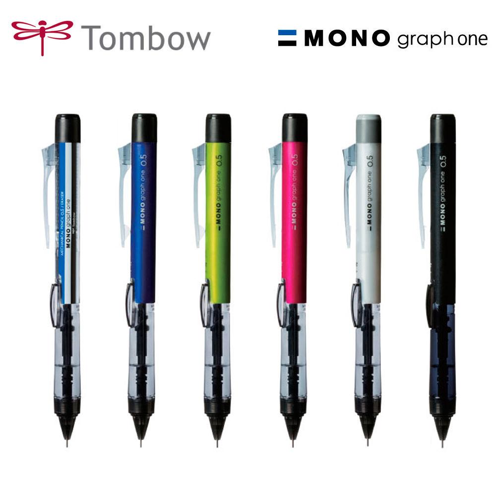 톰보우 모노그래프 원 샤프 0.5mm (랜덤1개) 필기구 문구 톰보 오르노 샤프