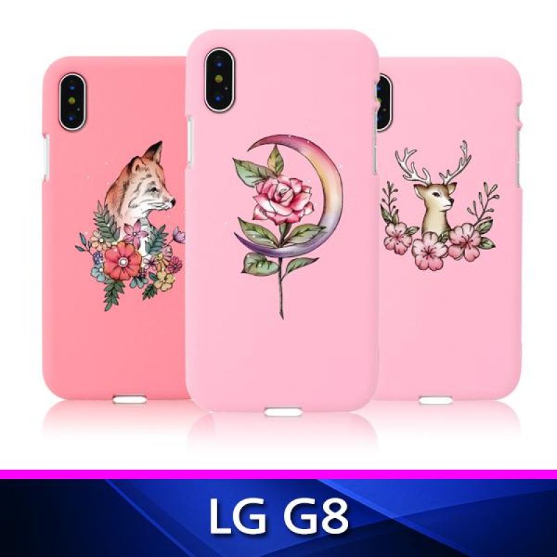 LG G8 TZ 꽃과 동물 소프트 폰케이스 핸드폰케이스 휴대폰케이스 그래픽케이스 소프트케이스 G8케이스