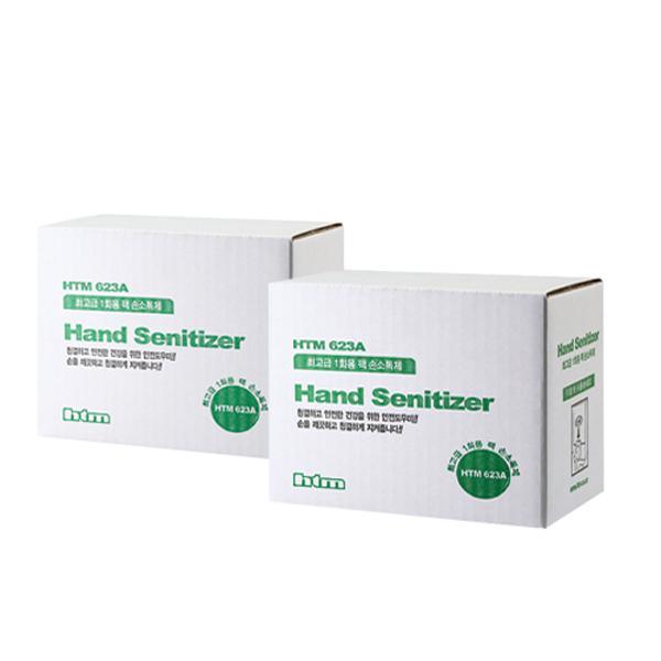 고급 1회용 팩 손 소독제(HTM 623A) 개인위생 손세정제 손위생용품 화장실용품 개인위생용품