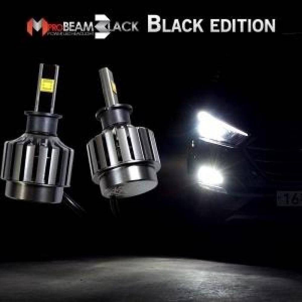 (H3타입)엠프로빔 블랙에디션 12V용 LED안개등 2개 1세트(3000루멘 30W)