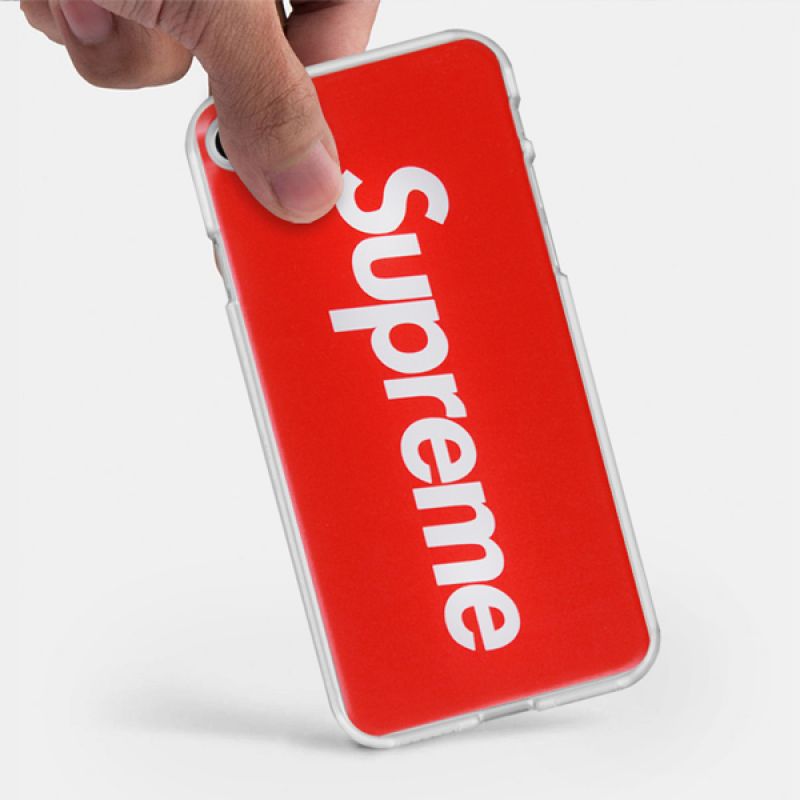 아이폰XR iPhoneXR(6.1) Supreme 슈프림 소프트 케이스