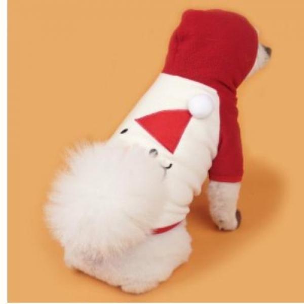 코코앤샤샤 크리스마스 후드티셔츠 - 눈사람 애완옷 애견옷 강아지옷 반려견옷 고양이옷 야옹이옷 강아지민소매 애견민소매 고양이민소매