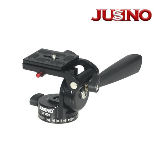 주시노 ST-801 3way 비디오헤드 (도브테일 플레이트 포함) 카메라삼각대 스마트폰삼각대 여행용삼각대 비디오삼각대 맨프로토