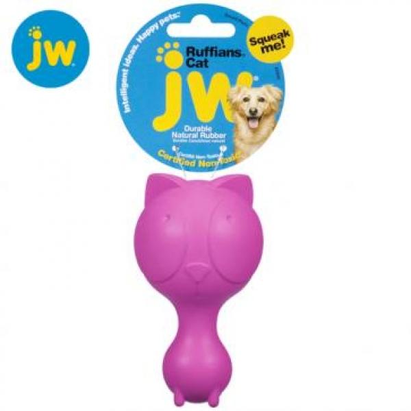 JW 고양이모양 장난감 (색상임의배송-S)