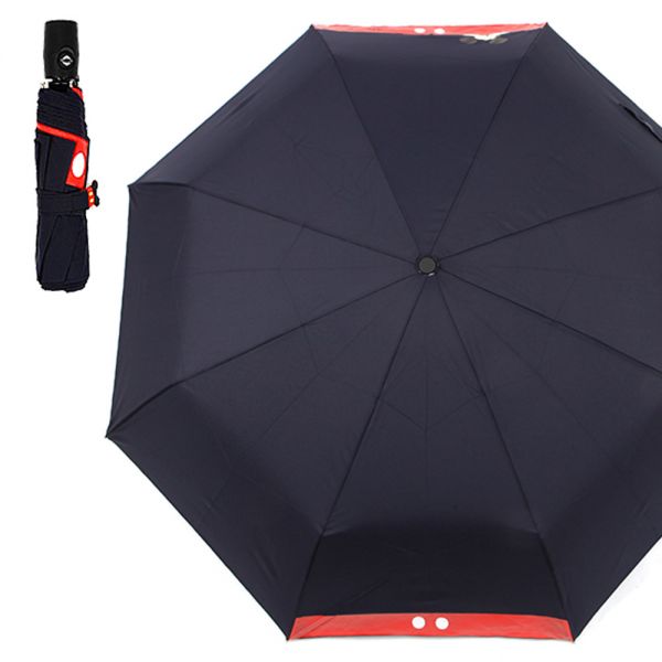 미키마우스 완전자동우산 헬로우 3단 우산 (네이비)