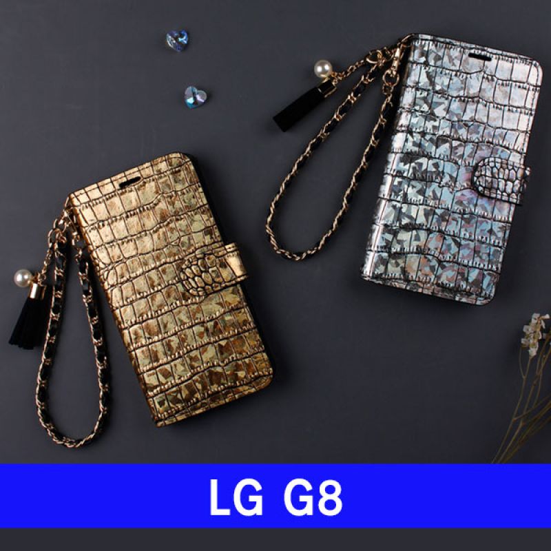 LG G8 천연소가죽 크록Q 다이어리 G820 케이스 엘지G8케이스 LGG8케이스 G8케이스 엘지G820케이스 LGG820케이스
