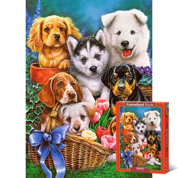 1000피스 직소퍼즐 - 귀여운 강아지들 (LD104048) 직소퍼즐 퍼즐 퍼즐직소 일러스트퍼즐 취미퍼즐