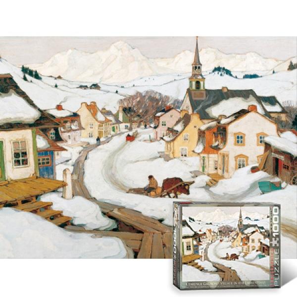 1000조각 직소퍼즐 - 로렌시아 마을의 겨울풍경 (유액없음)(유로그래픽스) 직소퍼즐 퍼즐 퍼즐직소 일러스트퍼즐 취미퍼즐