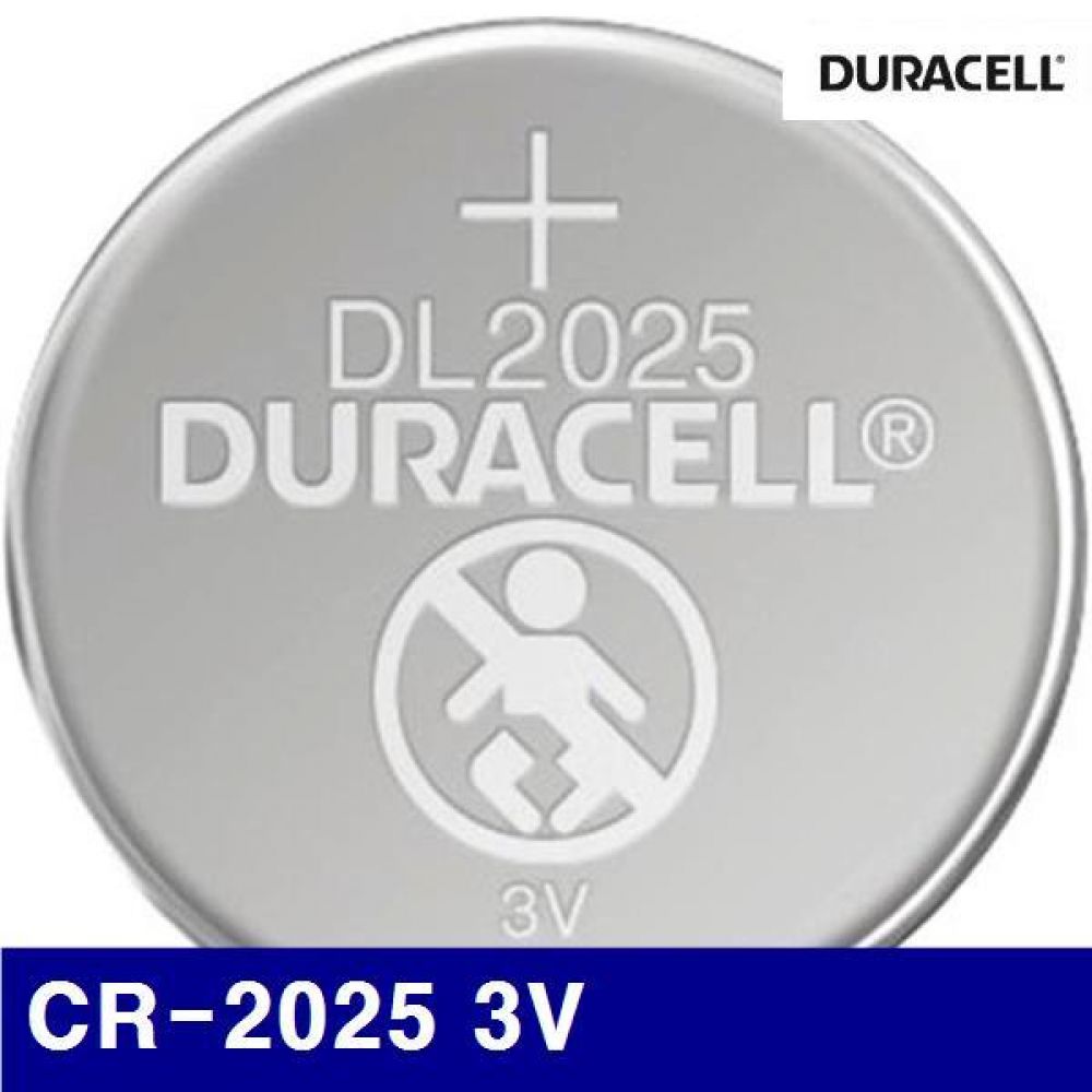듀라셀 1421167 CR건전지 CR-2025 3V 20파이 (1판)