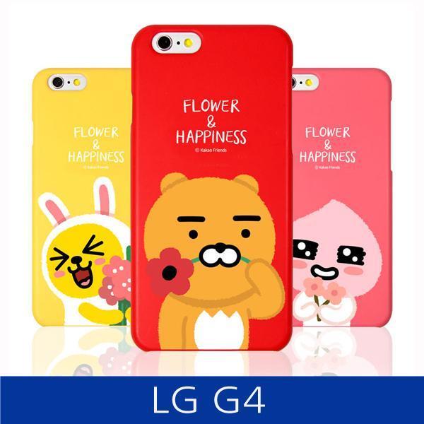 LG G4. 카카오 플라워 하드 폰케이스 F500 case 핸드폰케이스 스마트폰케이스 카카오케이스 하드케이스 G4케이스