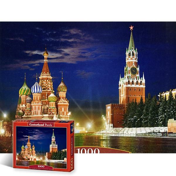1000조각 직소퍼즐 - 모스크바 붉은 광장 (유액없음)(캐스토랜드) 직소퍼즐 퍼즐 퍼즐직소 일러스트퍼즐 취미퍼즐
