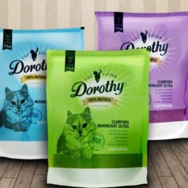 도로시 캣리터 (라벤더 7kg) 고양이모래 고양이용품 고양이화장실 고양이모래용품 고양이하우스