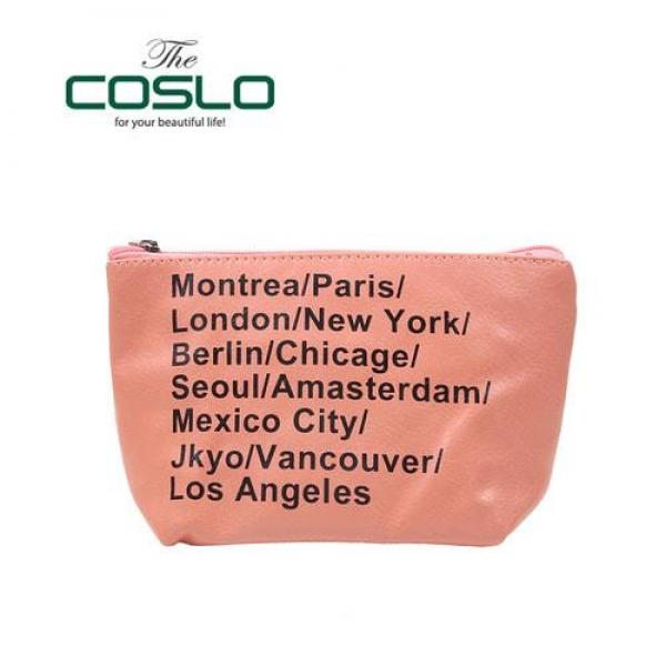 여행용 화장품 생리대 영문 사각파우치 (핑크) 파우치 가방 작은가방 파우치가방 페브릭파우치