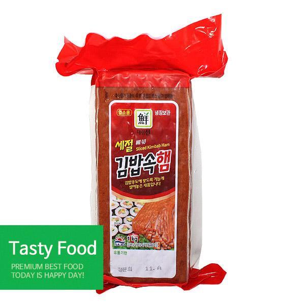 (냉장)대림 세절김밥속햄1kgX10개 반찬 사조대림 세절김밥속햄 식자재 식품