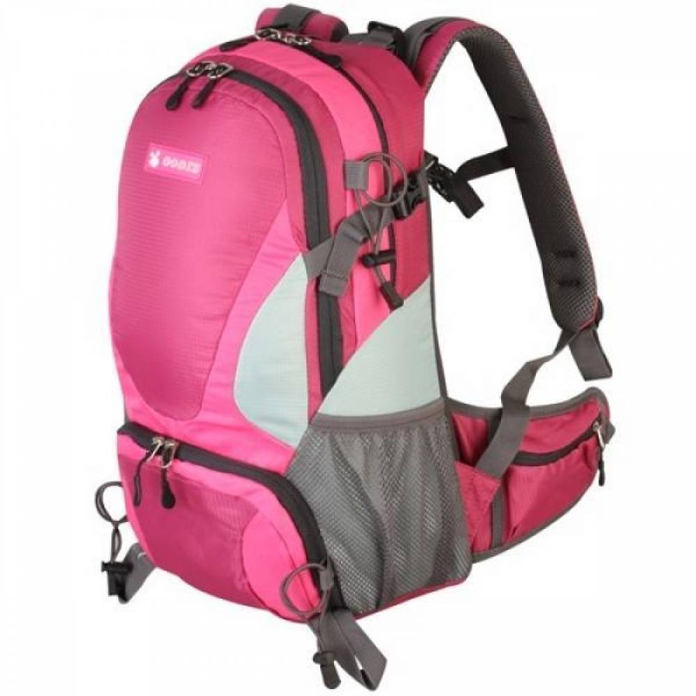 우디스002 핑크 28L 배낭 백팩 하이킹 산행 수납 가벼운 착용감 예쁜 등산 레저