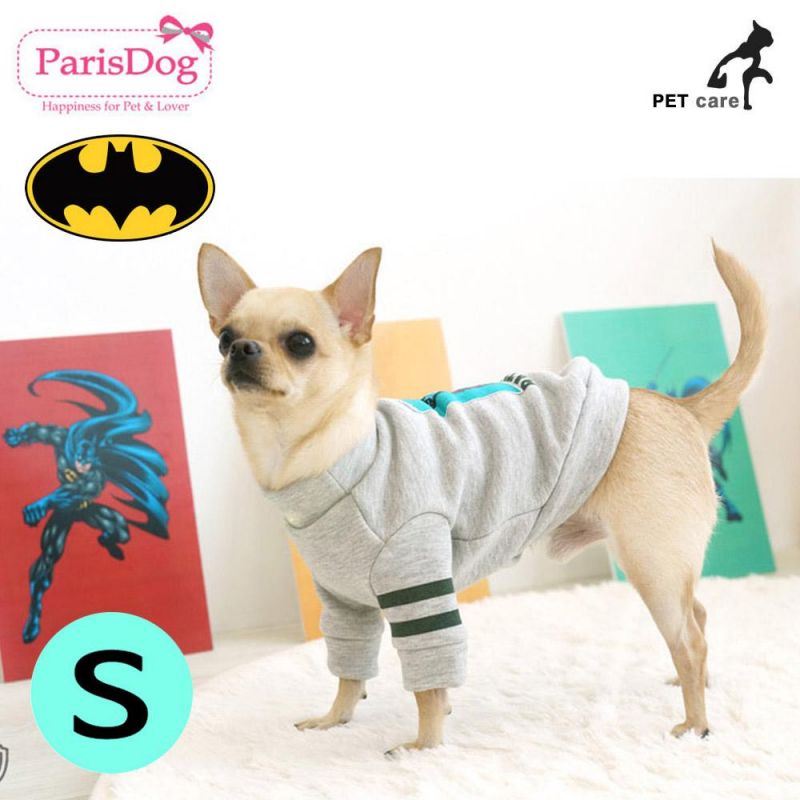패리스독 배트맨 B디자인 티셔츠 (S) 강아지 티셔츠 T셔츠 애견용품 애완용품