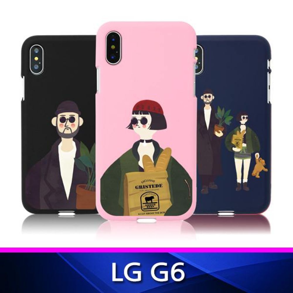 G6 TZ 아저씨와소녀 소프트 폰케이스 핸드폰케이스 휴대폰케이스 젤리케이스 소프트케이스 G6케이스