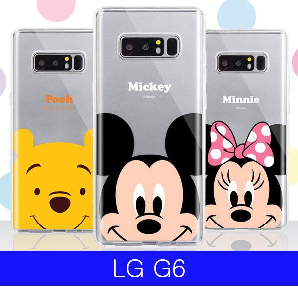 LG G6 미키와친구들 풀커버 클리어 G600 케이스 엘지G6케이스 LGG6케이스 G6케이스 엘지G600케이스 LGG600케이스