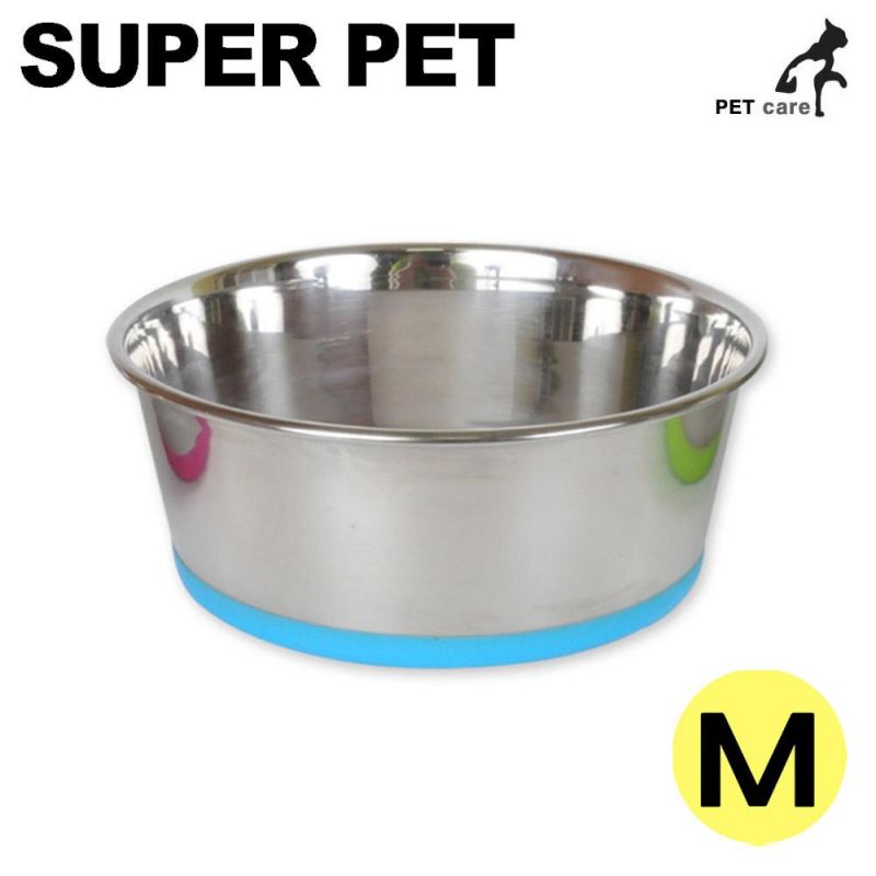 수퍼펫 스텐레스 심플보울 (M) 강아지 급수기 급식기 개급식기 애견용품