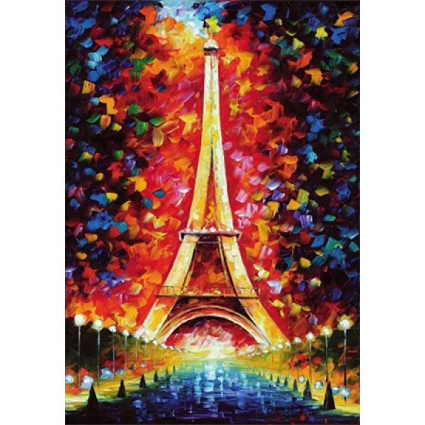 1000피스 목재 직소퍼즐 - 에펠탑 페인팅 (WPK25) 직소퍼즐 퍼즐 퍼즐직소 일러스트퍼즐 취미퍼즐