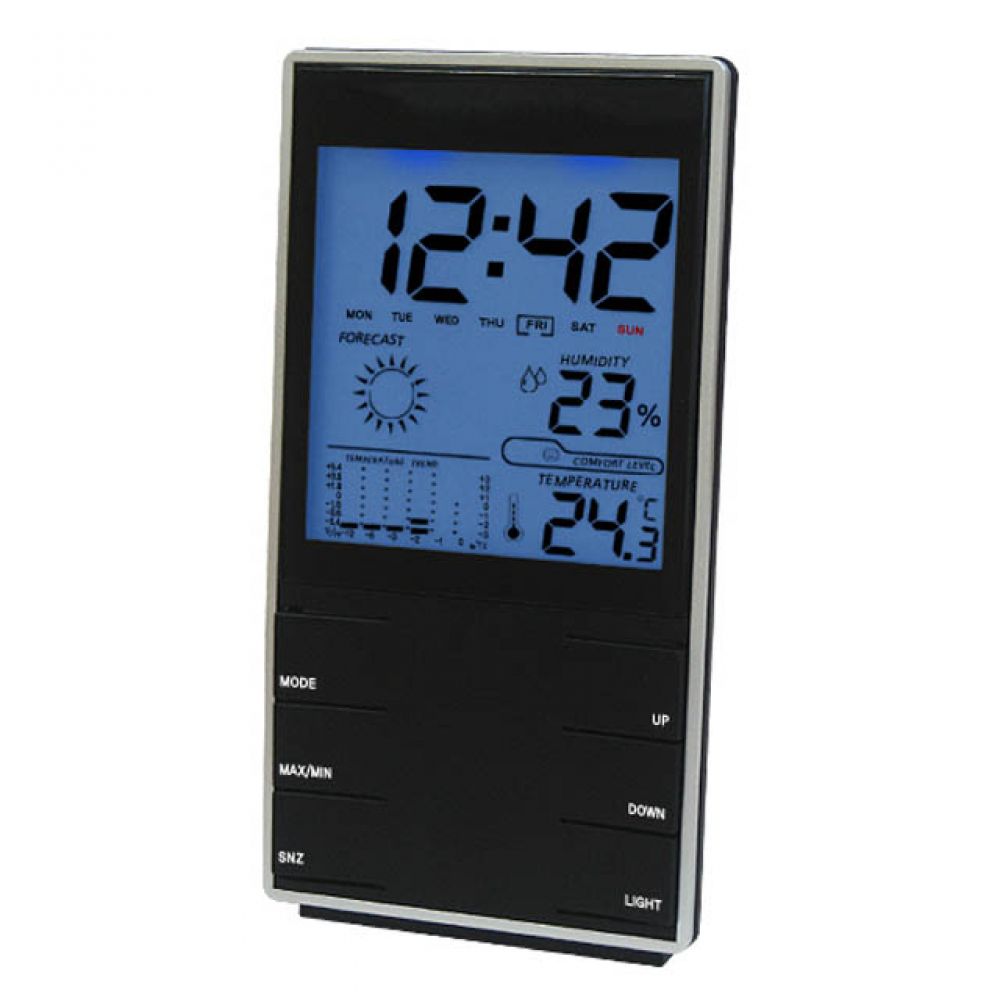 탁상용 온습도계 시계  디지털시계 디지털온습도계