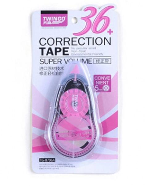 빅사이즈 왕사이즈 수정테이프 Correction tape 5mmx15m 수정테이프 수정용품 수정액 문구수정용품 지우개수정용품