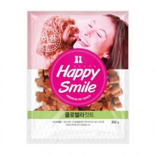 (하림) 해피스마일_클로렐라컷트 (200g) 애완간식 애묘간식 종합간식 간식 영양간식