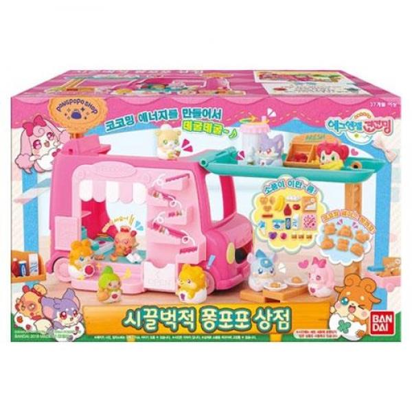반다이 에그엔젤코코밍 시끌벅적 퐁포포상점(93730) 장난감 완구 토이 남아 여아 유아 선물 어린이집 유치원