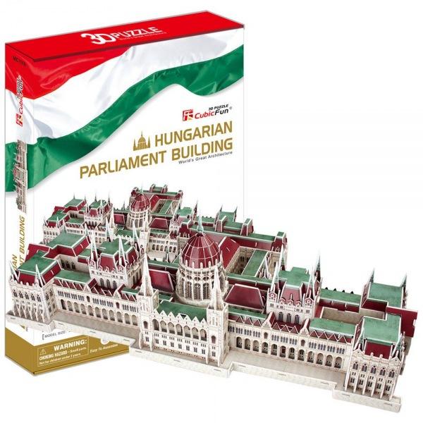 (3D입체퍼즐)(큐빅펀)(MC111h) 헝가리 국회의 사당 헝가리 입체퍼즐 건축모형 마스코트 3D퍼즐 뜯어만들기 조립퍼즐 우드락퍼즐 세계유명건축물 유럽