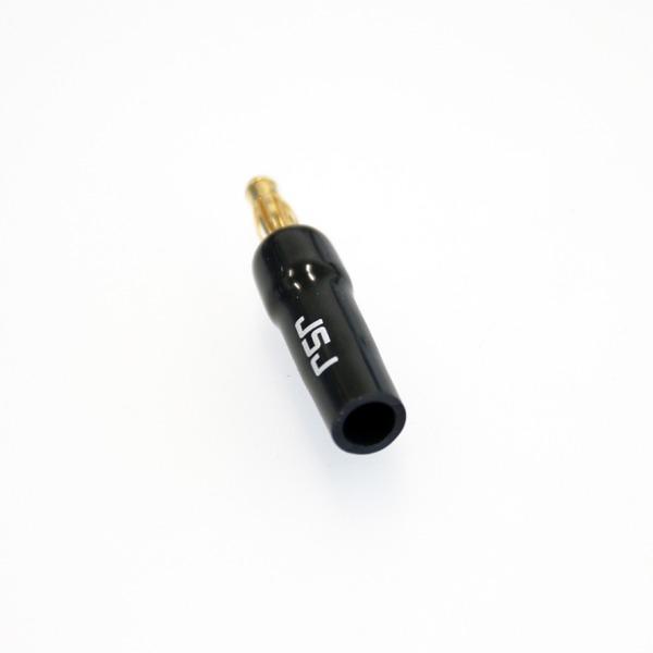 JSJ B  24k 금도금 바나나 잭  바나나 플러그 세트 2개 음향기기 오디오 스피커 엑세사리 케이블 단자 컨넥터 전원케이블 콘덴서 볼륨저항