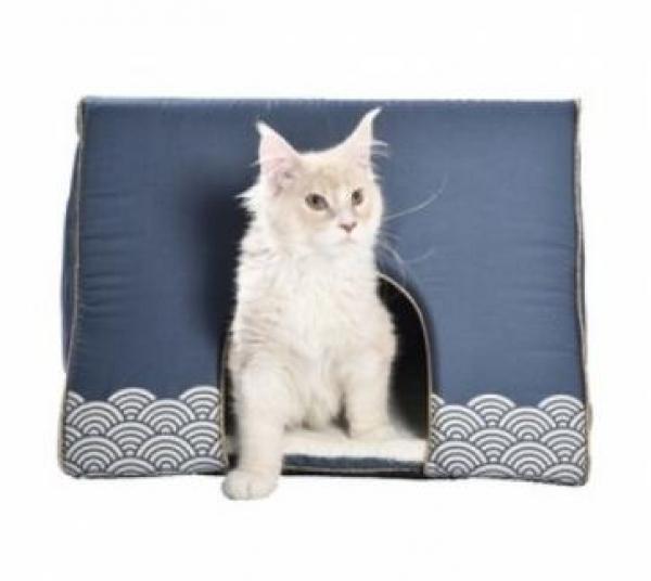 보비프랑스 구름치노 하우스 (블루) 고양이집 캣타워 고양이하우스 애묘하우스 애묘집