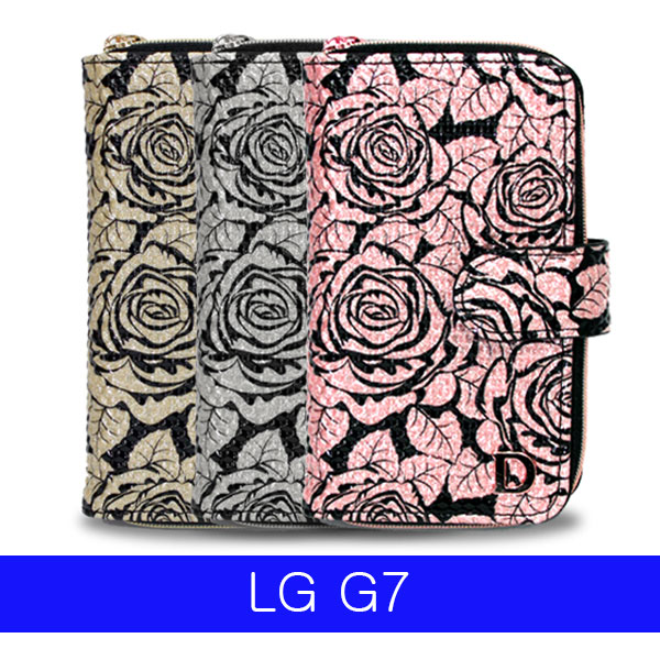 LG G7 D로즈 지갑멀티 다이어리 G710 케이스 엘지G7케이스 LGG7케이스 G7케이스 엘지G710케이스 LGG710케이스