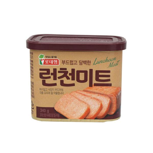 몽동닷컴 롯데런천미트 340gX24개 롯데 햄 런천미트 식품 식자재
