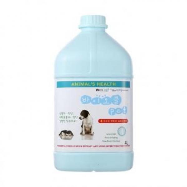 바이오클 바이오클펫 살균소독제 (4L) 애견용품 강아지용품 강아지탈취제 위생용품 외출용품