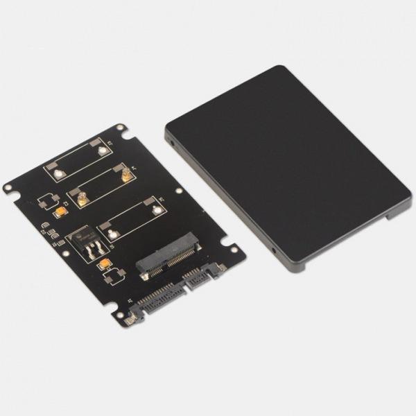 몽동닷컴 M.1 SATA to SATA 케이스형 컨버터 27mm 50mm 70mm MSATA컨버터 MSATA케이스 SSD외장하드케이스 SSD케이스 SSD외장케이스