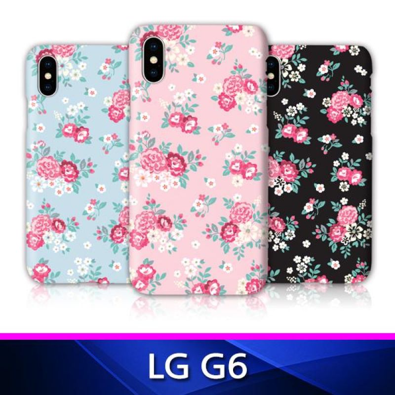 LG G6 TZ 로즈플라워 3D하드 폰케이스 핸드폰케이스 휴대폰케이스 그래픽케이스 하드케이스 G6케이스