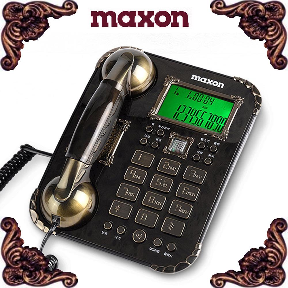 맥슨 엔틱 빈티지스타일 CID유선전화기 560 엔틱 빈티지 전화기 CID 유선전화기