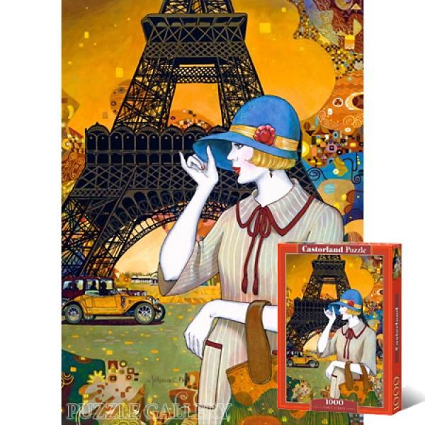 1000조각 직소퍼즐 - 파리 여행 (유액없음)(캐스토랜드) 직소퍼즐 퍼즐 퍼즐직소 일러스트퍼즐 취미퍼즐