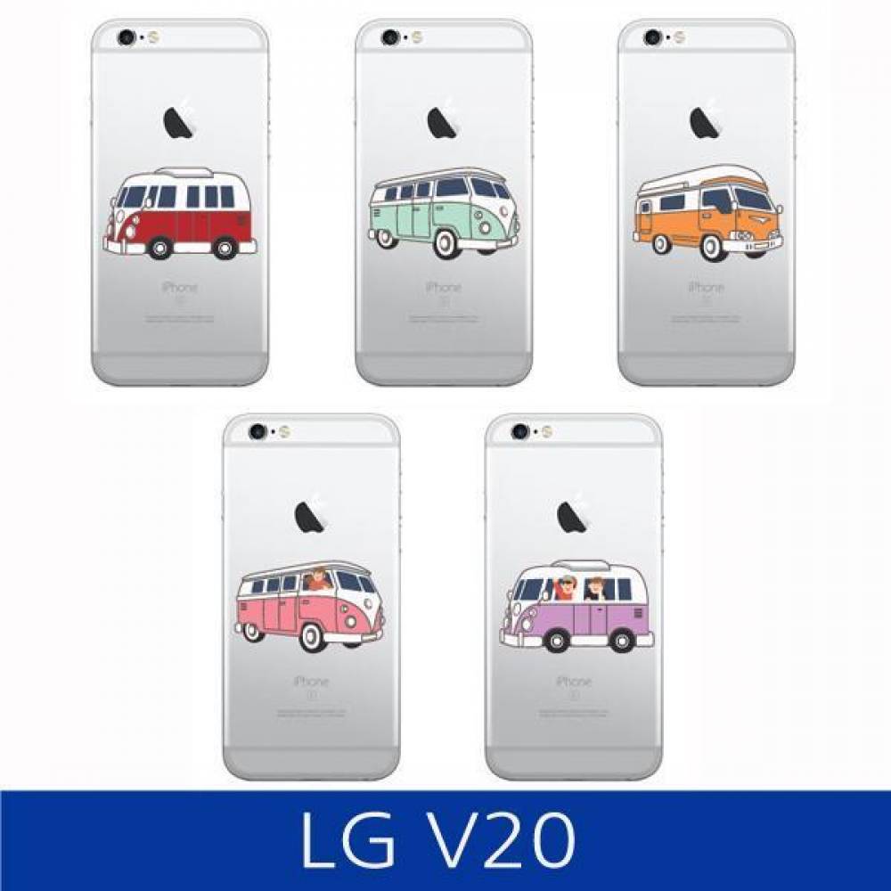 LG V20. 캠핑카 Graphic 케이스 F800 case 핸드폰케이스 스마트폰케이스 그래픽케이스 젤리케이스 V20케이스