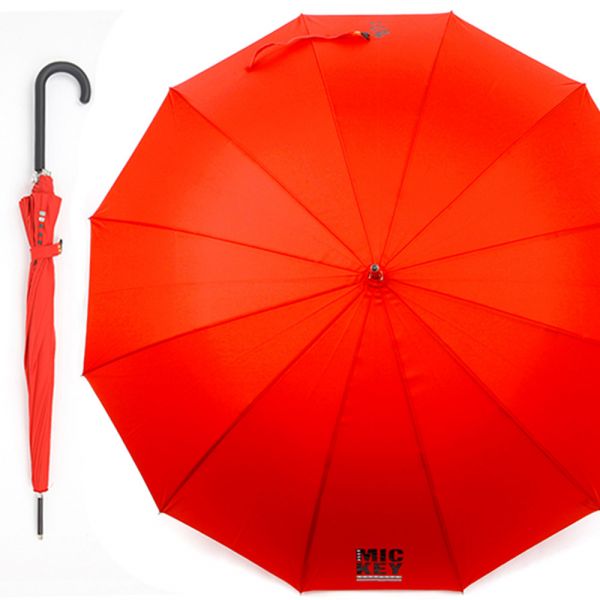 미키마우스 57 스타로고 12K 장우산(레드) 우산 유아우산 아기우산 아동우산 어린이우산 초등학생우산 캐릭터우산 캐릭터장우산 자동우산 3단자동우산