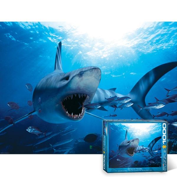 1000조각 직소퍼즐 - 바다의 포식자 상어 (유액없음)(유로그래픽스) 직소퍼즐 퍼즐 퍼즐직소 일러스트퍼즐 취미퍼즐