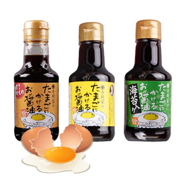 일본계란간장 테라오카 150ml 3종세트 간장계란 계란 일본계란간장 계란장 계란장조림