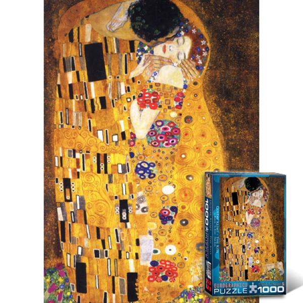 1000조각 직소퍼즐 - 클림트의 키스 (유액없음)(유로그래픽스) 직소퍼즐 퍼즐 퍼즐직소 일러스트퍼즐 취미퍼즐