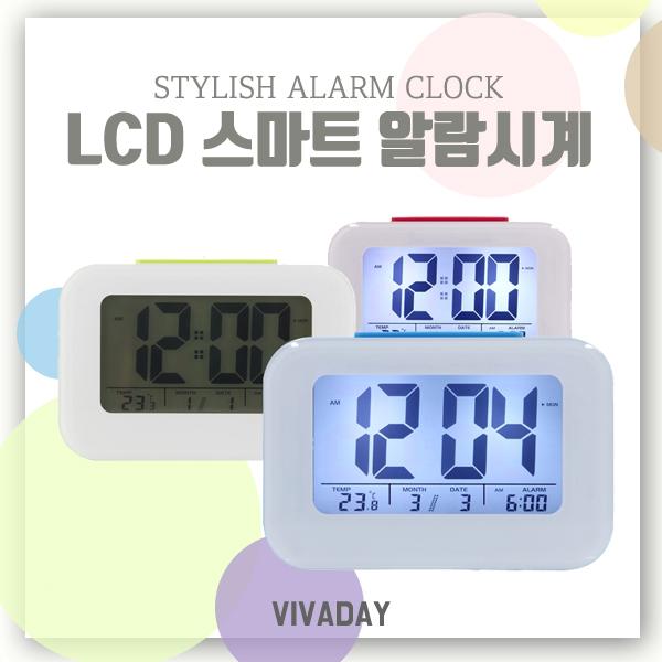 LCD스마트사각탁상알람 알람탁상시계 CN-YW051 탁상시계 기념품 판촉물 알람시계 벽시계 알람탁상시계 기념품 판촉물 알람시계 알람시계 시계 손목시계