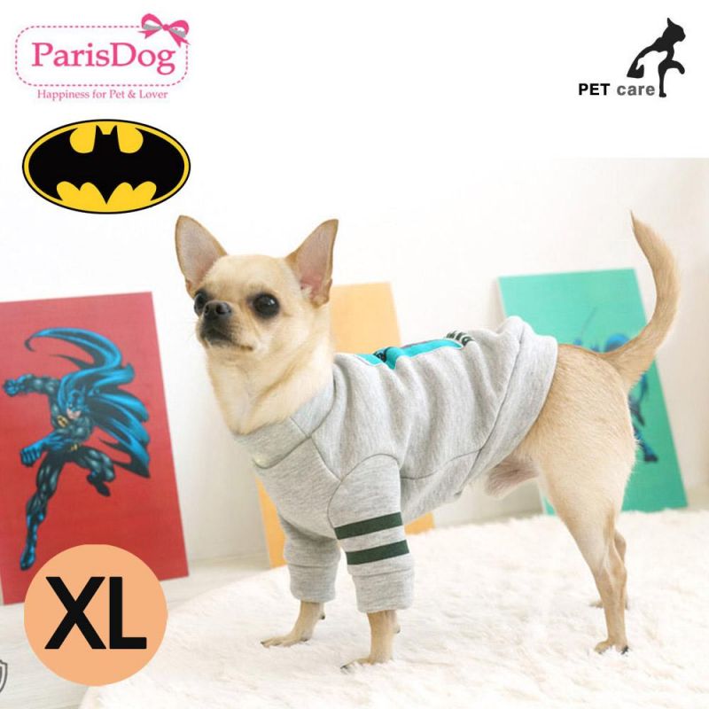 패리스독 배트맨 B디자인 티셔츠 (XL) 강아지 티셔츠 T셔츠 애견용품 애완용품