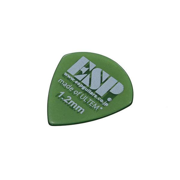 ESP 기타 피크 울템 1.2mm 5번 녹색 / 5개 묶음 피크 기타 기타피크 셀룰로이드 실버 골드 울템 ESP 일본 일렉기타 통기타