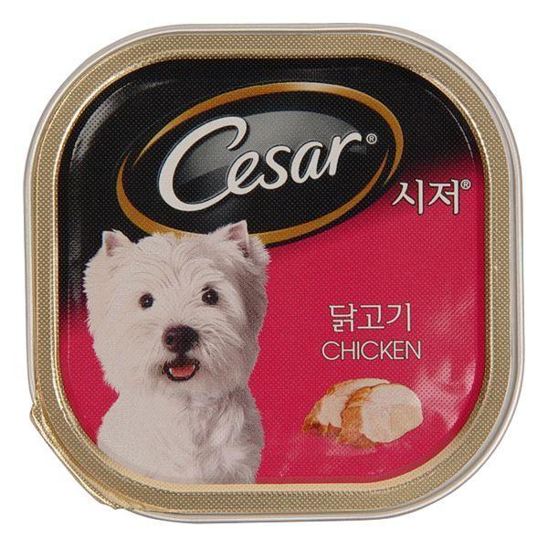 몽동닷컴 시저캔 (닭고기) 100g 애견간식 애견용품 애완용품 스낵 사사미 져키 비스켓