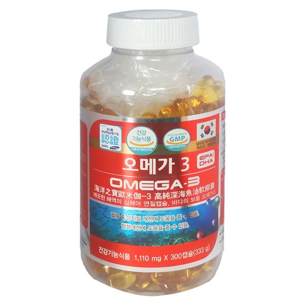 오메가3 EPA DHA 1110mg x 300캡슐